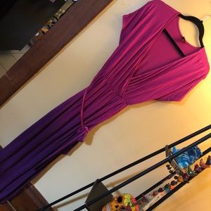 Purple maxi